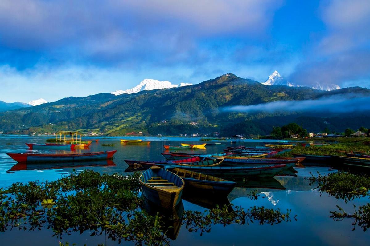 Hotel Homeland Pokhara Kültér fotó